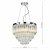 Fame 5 Light Pendant Polished Chrome Glass