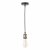 Waco Single E27 Suspension Antique Brass Matt Black