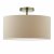 Accessory 1 Light Semi Flush Suspension Antique brass