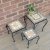 Summer Terrace Brava Square Plant Stand (Set of 3) - Low