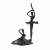 Elur Iron Figurine Ballet Pair 21cm