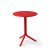 Nardi Step Table with Set of 2 Bistrot Chairs - Red