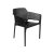 Nardi Libeccio Table with Set of 6 Net Chairs - Anthracite
