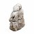 Solstice Sculptures Jack & Jill Sitting 56cm -Ant Stone Effect