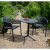 Nardi Step Table with Set of 2 Net Chairs - Anthracite