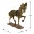 Elur Carved Wood Effect Horse 39cm