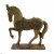 Elur Carved Wood Effect Horse 39cm