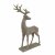 Elur Carved Wood Effect Deer 46cm