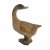 Elur Carved Wood Effect Goose 30cm