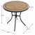 Exclusive Garden Richmond 76cm Bistro Table with 2 Milan Chairs