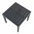 Trabella Roma Square Table - Anthracite