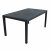 Trabella Salerno Rectangular Table w/6 Siena Chairs -Anthracite