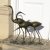 Solstice Sculptures Egrets 58cm - Dark Verdigris