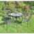 Exclusive Garden Montilla 91cm Patio Table with 4 Malaga Chairs