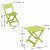 Trabella Brescia Folding Table & Chairs Set - White