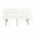 Trabella Brindisi Bench - White