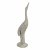 Solstice Sculptures Egret Tall 74cm -Weathered Light StoneEffect