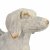 Solstice Sculptures Sausage Dog Planter 30cm -Wthrd Lt Stone Eff