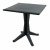 Trabella Ponente Dining Table with 4 Mistral Chairs -Anthracite