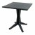 Trabella Ponente Dining Table with 4 Eolo Chairs -Anthracite