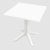 Trabella Ponente Dining Table with 4 Mistral Chairs - White