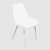 Trabella Levante Dining Table with Set of 2 Eolo Chairs - White