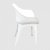 Trabella Ghibli Chairs (Set of 2) - White