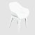 Trabella Levante Dining Table with 2 Ghibli Chairs - White