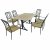 Byron Manor Hampton Dining Table with Set of 6 Ascot Chairs