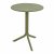 Nardi Step Table with Set of 2 Bistrot Chairs - Olive