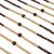 Tuscany Wooden Beaded Door Curtain (zig zag