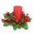 Premier Decorations Red Berry Candle Ring 25cm