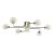 Reyna 7 Light Semi Flush Polished Chrome With Clear/Opal Glass