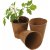 Garland 8cm Round Fibre Pots - Pack of 12