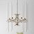 Endon Penn brushed brass 12lt Pendant