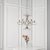 Endon Penn nickel 6lt Pendant