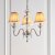 Endon Polina nickel 3lt Pendant