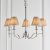 Endon Stanford nickel 5lt Pendant