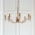 Endon Stanford antique brass 8lt Pendant