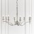 Endon Stanford nickel 8lt Pendant