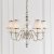 Endon Tilburg nickel 5lt Pendant