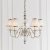 Endon Tilburg nickel 5lt Pendant