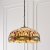 Dragonfly beige 3 light Pendant light