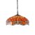 Dragonfly flame 3 light Pendant light