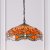 Dragonfly flame 3 light Pendant light