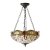 Dragonfly beige 3 light Pendant light