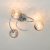 Aerith 3light Semi Flush ceiling light