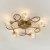 Aherne 5 Light Semi Flush Ceiling Light