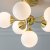 Oscar 6light Semi Flush ceiling light