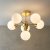 Oscar 6light Semi Flush ceiling light